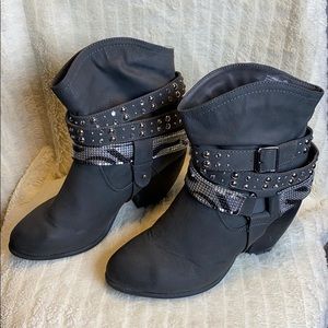 Grey Not Rated boots